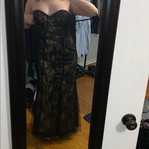 Studded Lace Corset Prom Dress OFFERS WELCOME